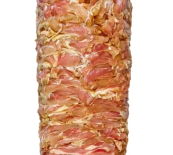 Ready Chicken Shawarma Cones ( 50% Dark Meat + 50% White Meat )